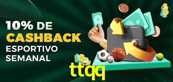 10% de bônus de cashback na ttqq